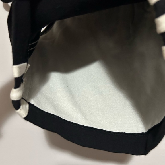 Retro Addidas Cotton Cropped Black Tank - Picture 5 of 6